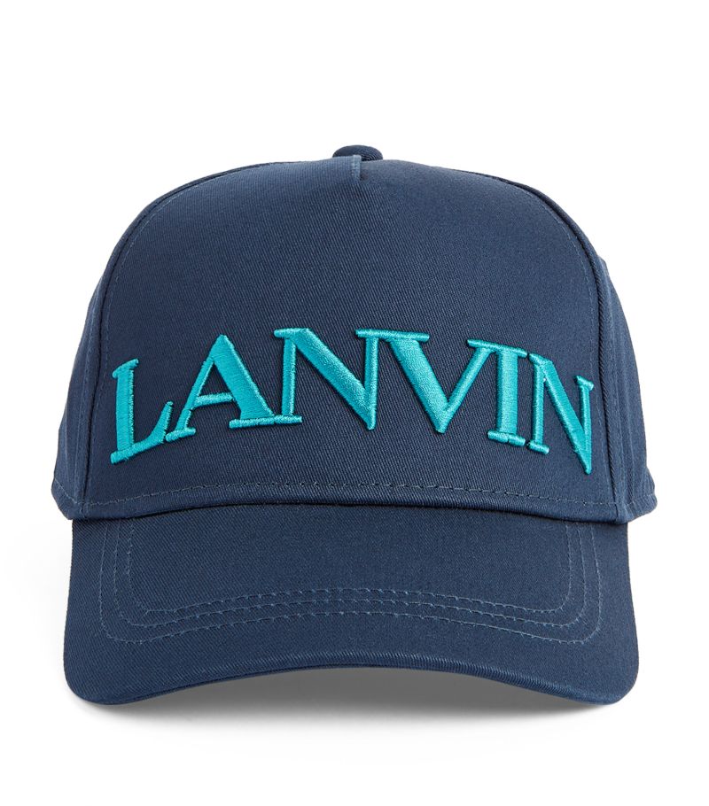 Lanvin Enfant Lanvin Enfant Logo Baseball Cap