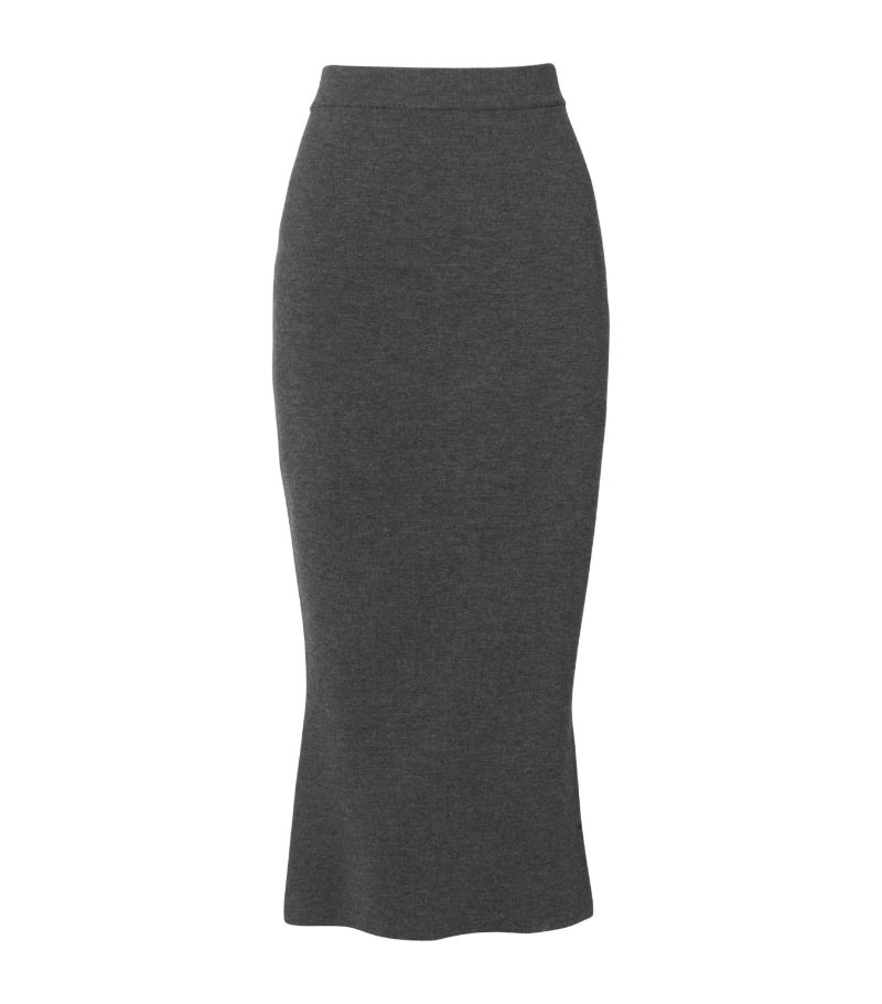 Cashmere In Love Cashmere In Love Wool-Cashmere Roman Midi Skirt