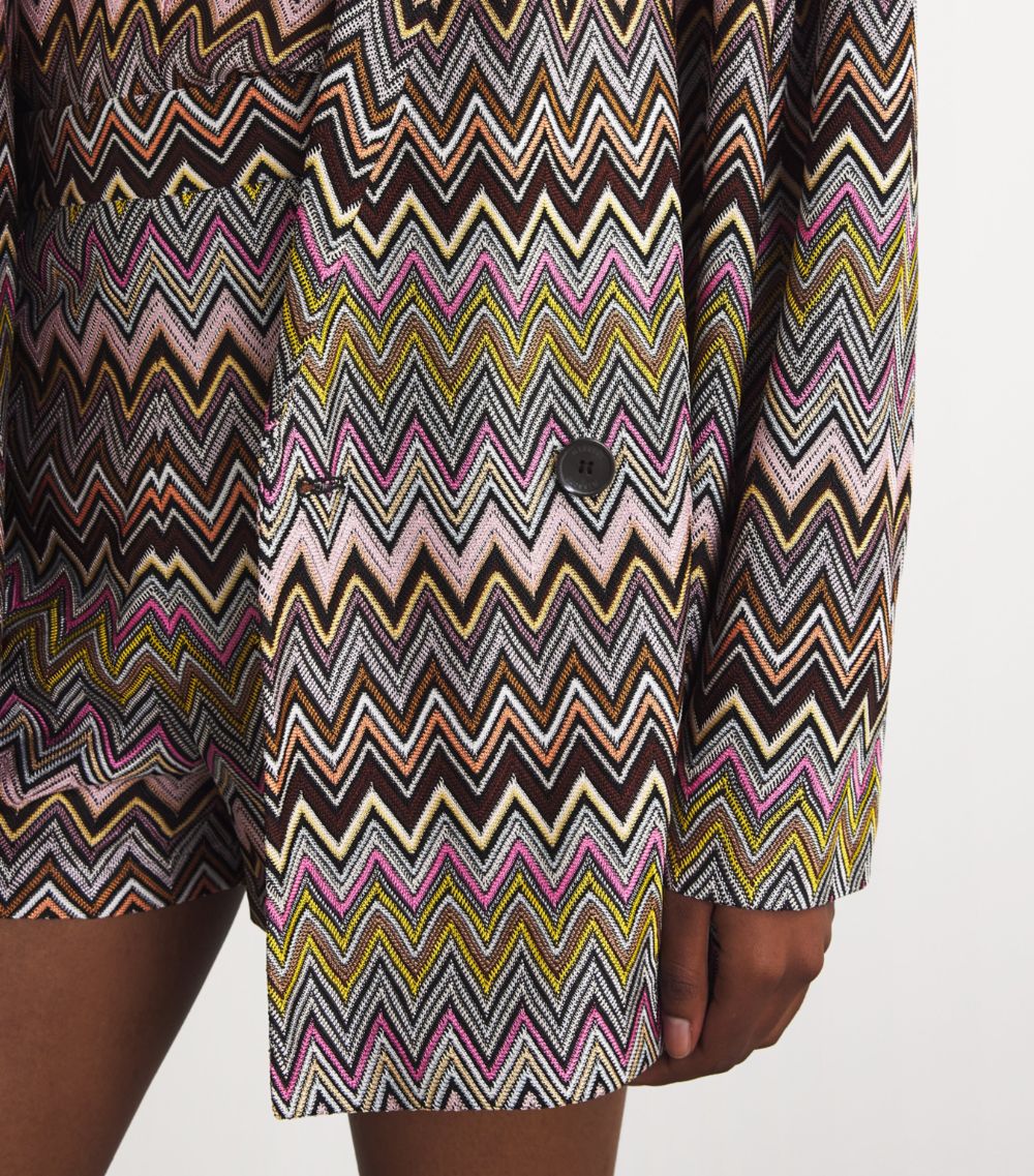 Missoni Missoni Zigzag Double-Breasted Blazer