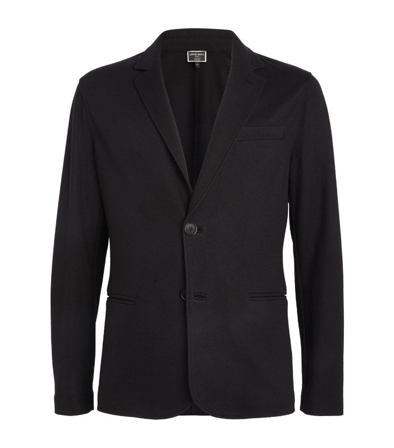 Giorgio Armani Giorgio Armani Cashmere Single-Breasted Blazer