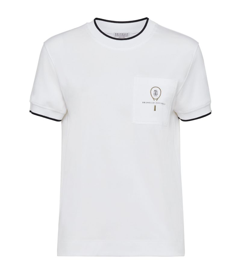 Brunello Cucinelli Brunello Cucinelli Cotton Tennis T-Shirt