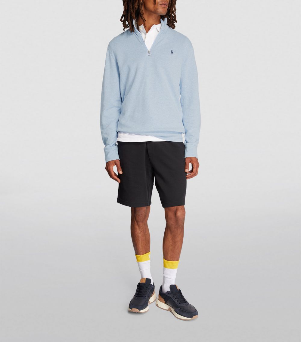 Polo Ralph Lauren Polo Ralph Lauren Cotton-Blend Quarter-Zip Sweater