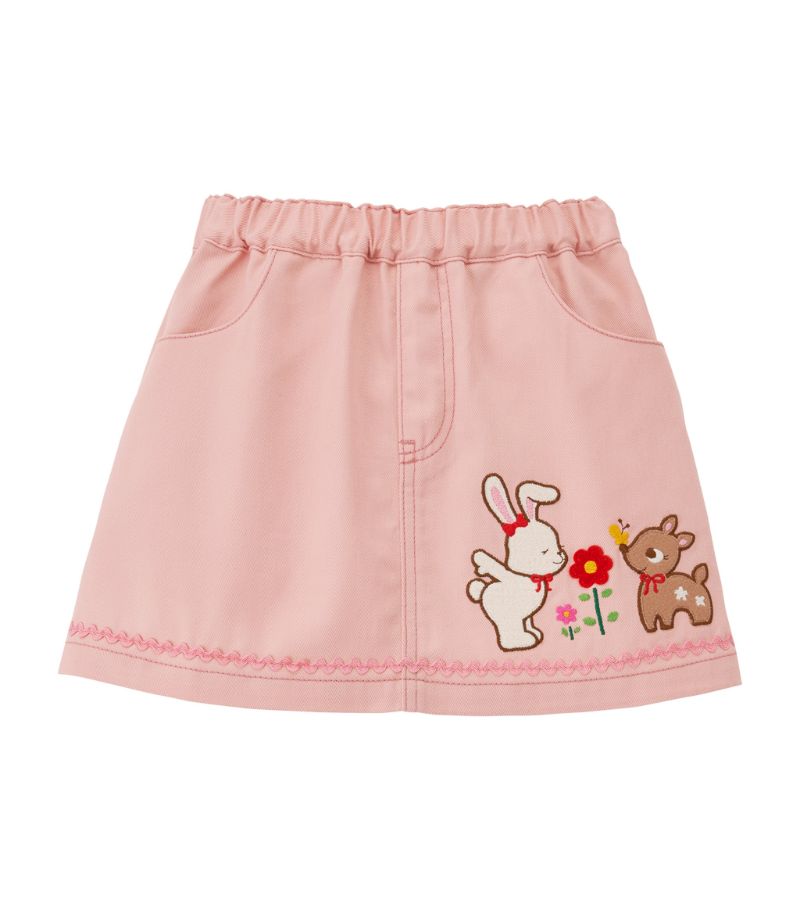 Miki House Miki House Embroidered Skirt (2-7 Years)