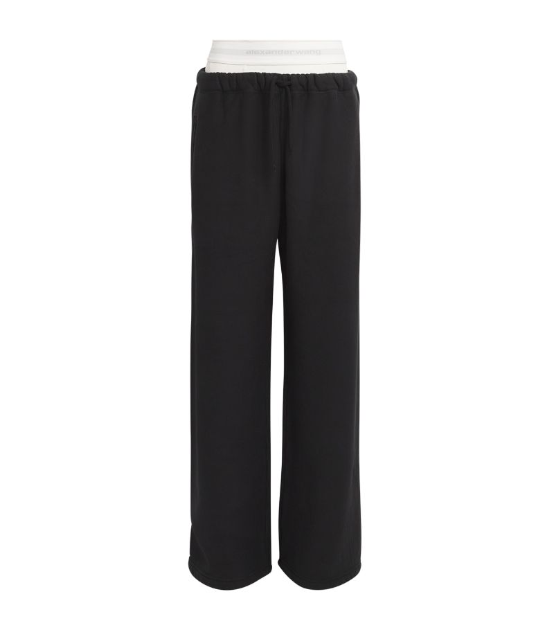 Alexander Wang Alexander Wang Cotton Boxer-Insert Sweatpants