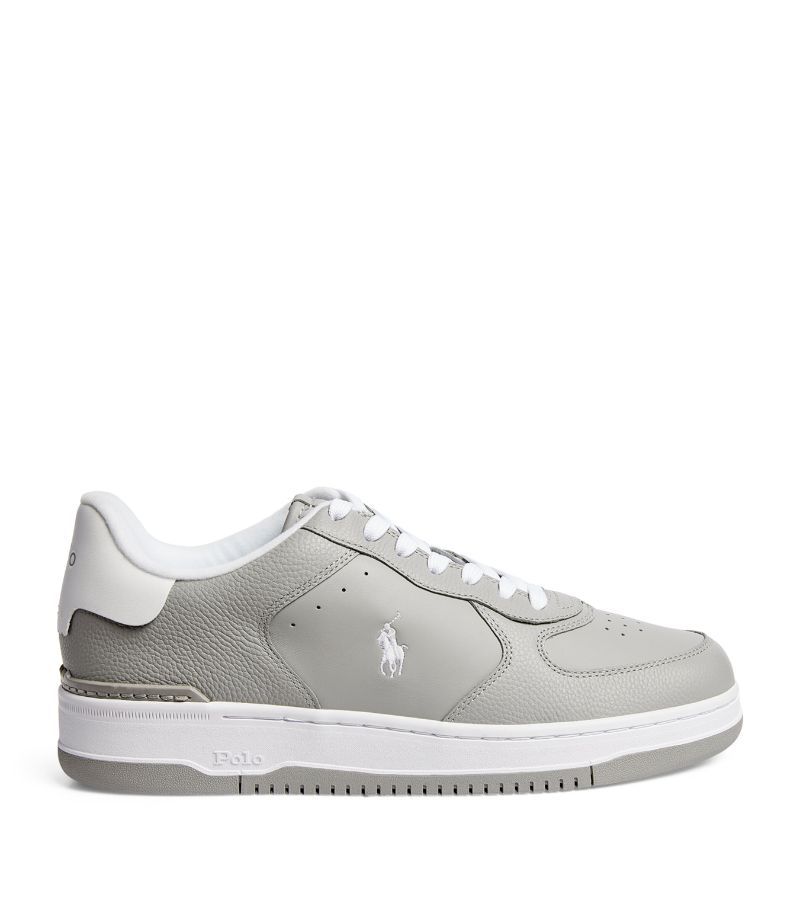 Rlx Ralph Lauren Rlx Ralph Lauren Leather Masters Court Sneakers