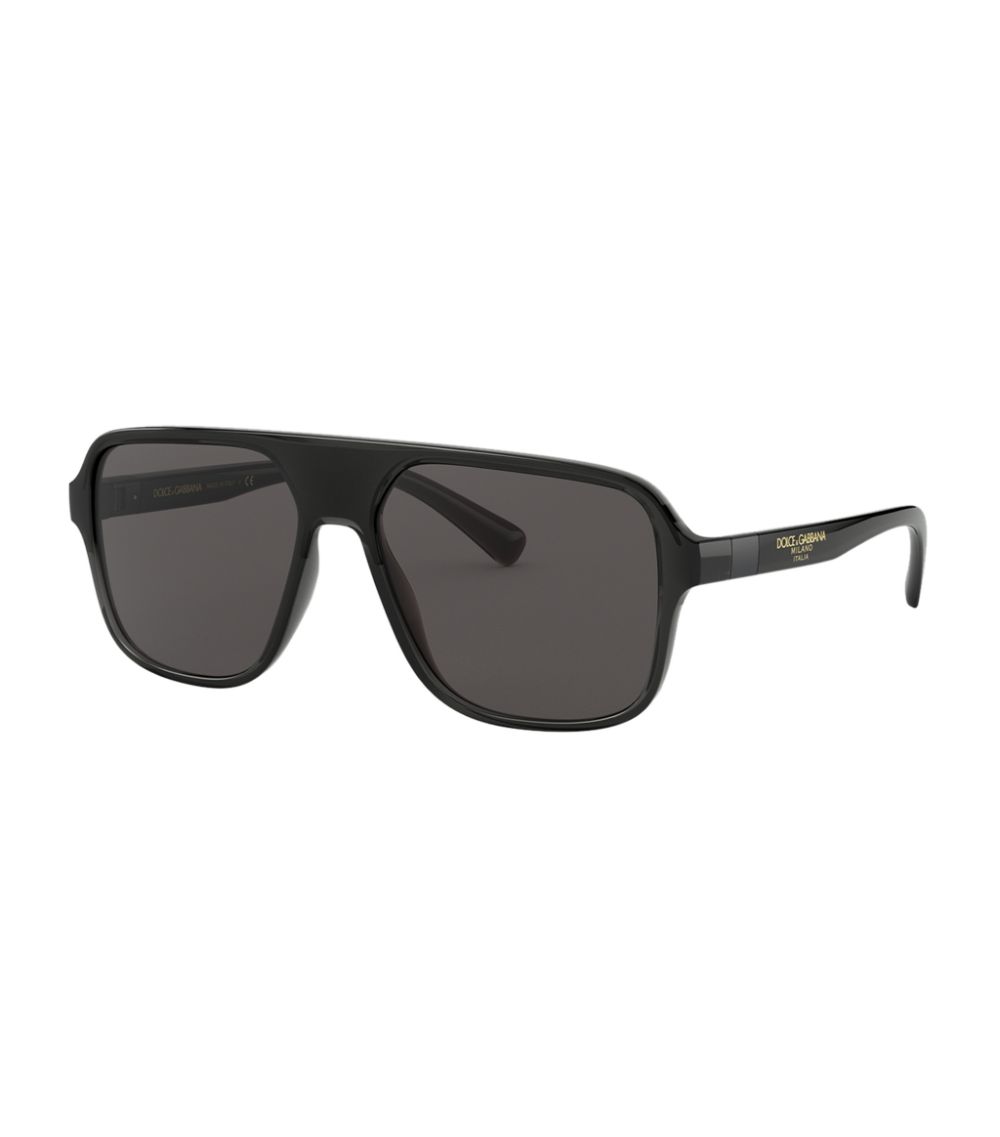 Dolce & Gabbana Dolce & Gabbana Step Injection Square Sunglasses