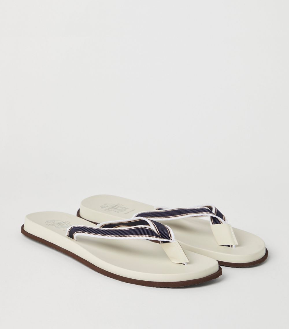 Brunello Cucinelli Brunello Cucinelli Leather Flip Flops