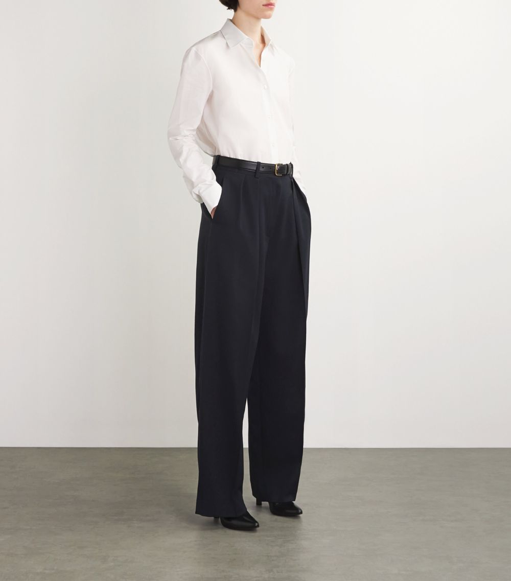 The Row The Row Igor Virgin Wool Trousers