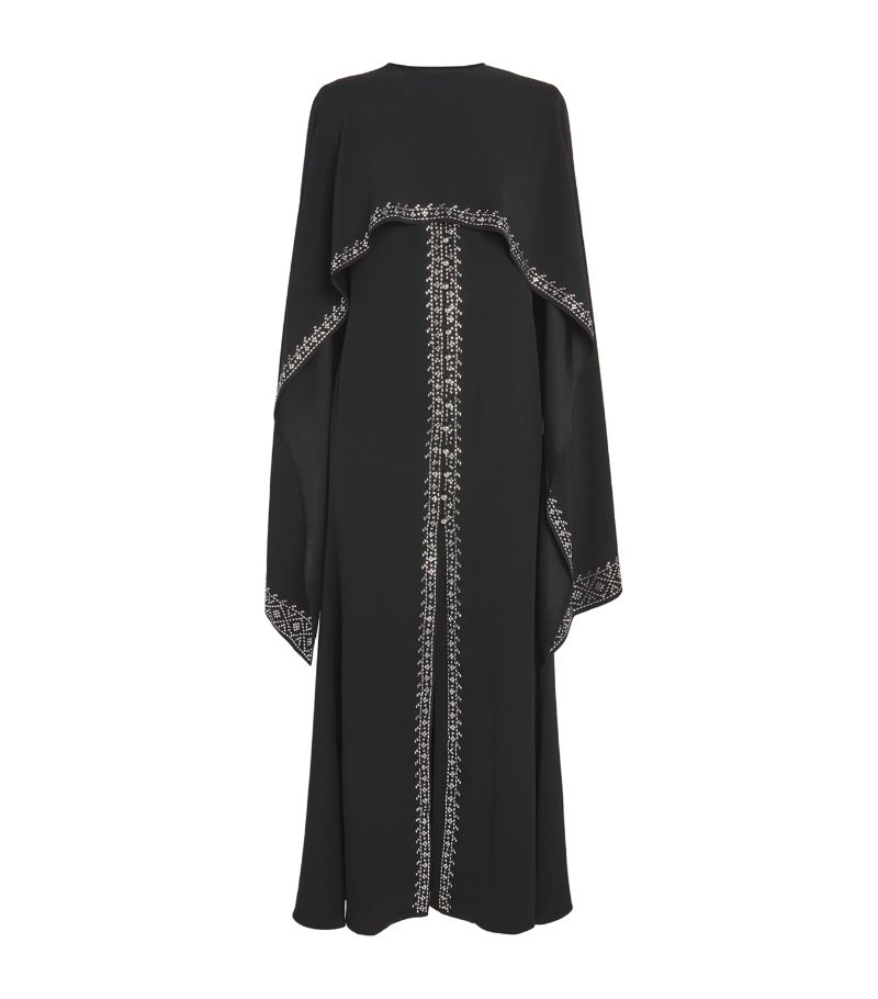 Rabanne Rabanne Embellished Cape Dress