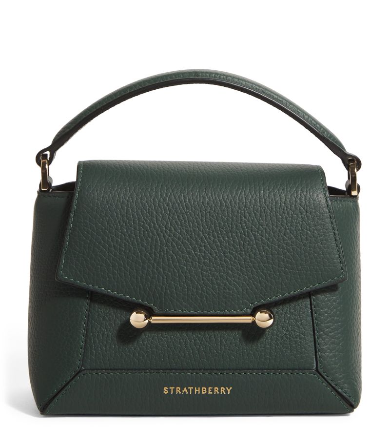 Strathberry Strathberry Leather Mosaic Nano Top-Handle Bag