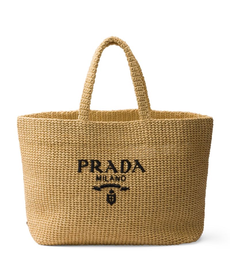 Prada Prada Crochet Tote Bag