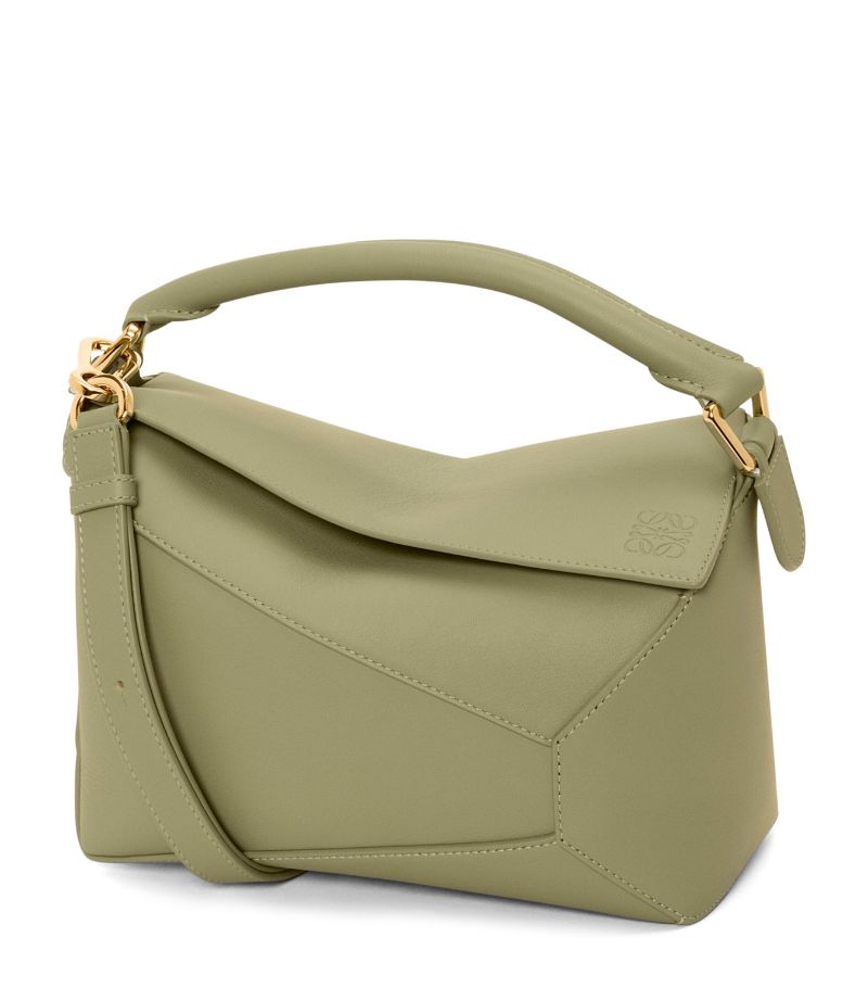 Loewe Loewe Small Leather Puzzle Edge Top-Handle Bag