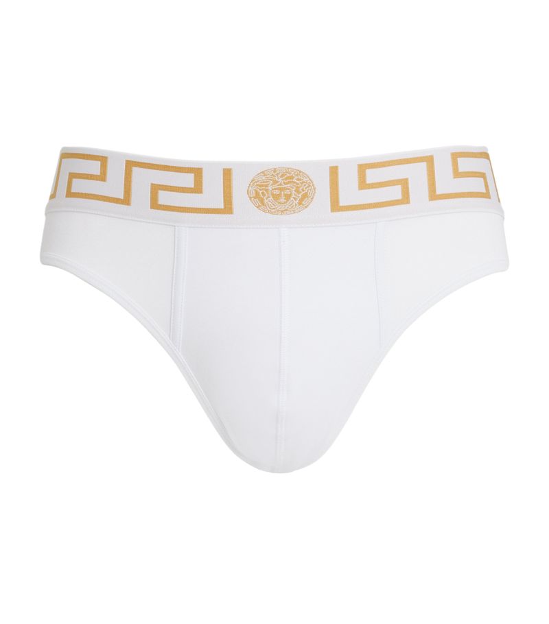 Versace Versace Greca Briefs (Pack Of 3)