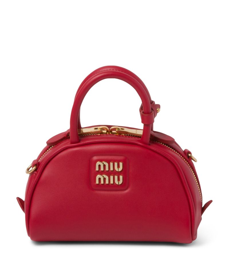 Miu Miu Miu Miu Leather Top-Handle Bag