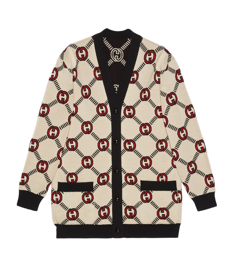 Gucci Gucci Reversible Interlocking G Cardigan