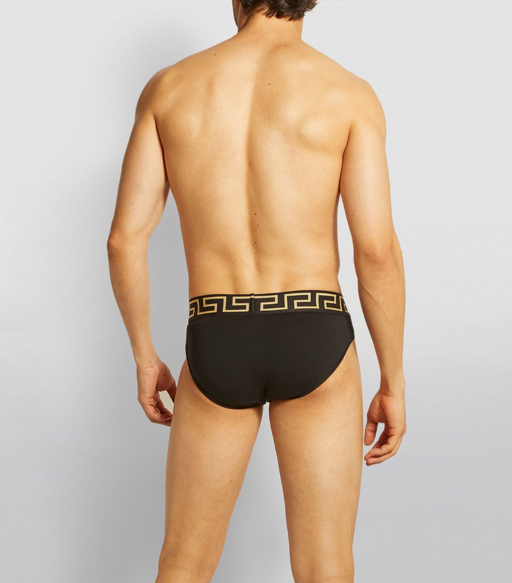 Versace Versace Iconic Greca Briefs (Pack Of 3)