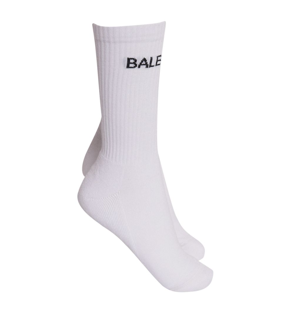 Balenciaga Balenciaga Logo Socks