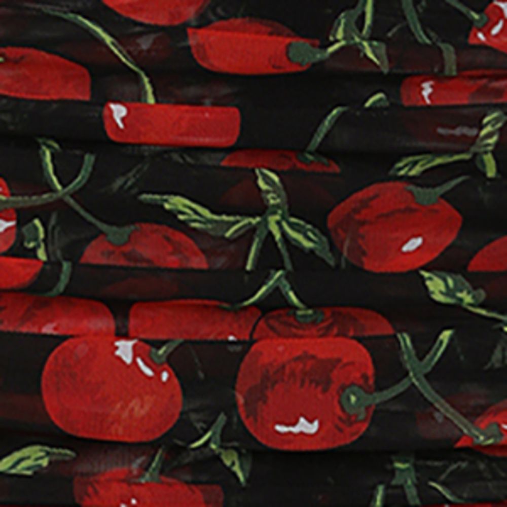 Dolce & Gabbana Dolce & Gabbana Cherry Print Midi Skirt