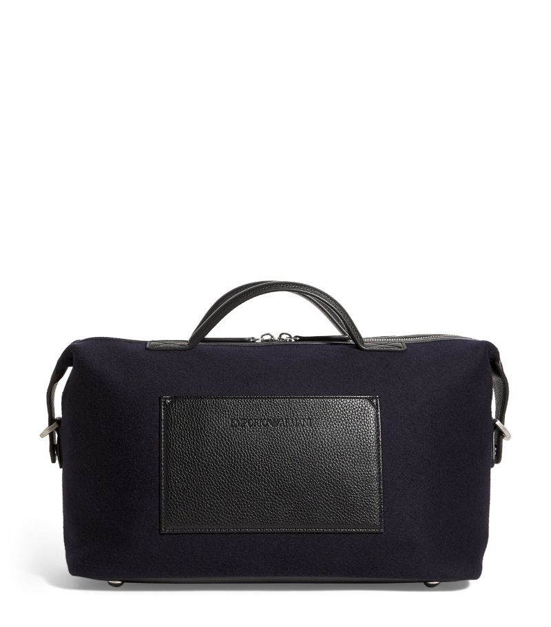 Emporio Armani Emporio Armani Mini Wool Felt Holdall