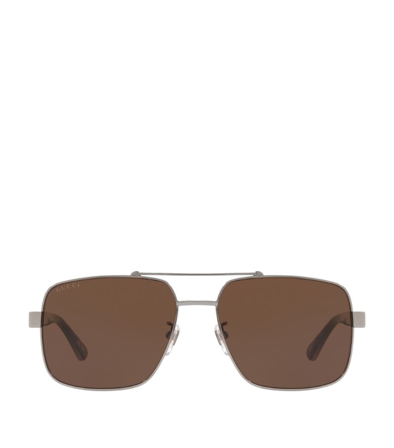 Gucci Gucci Metal Pilot Sunglasses