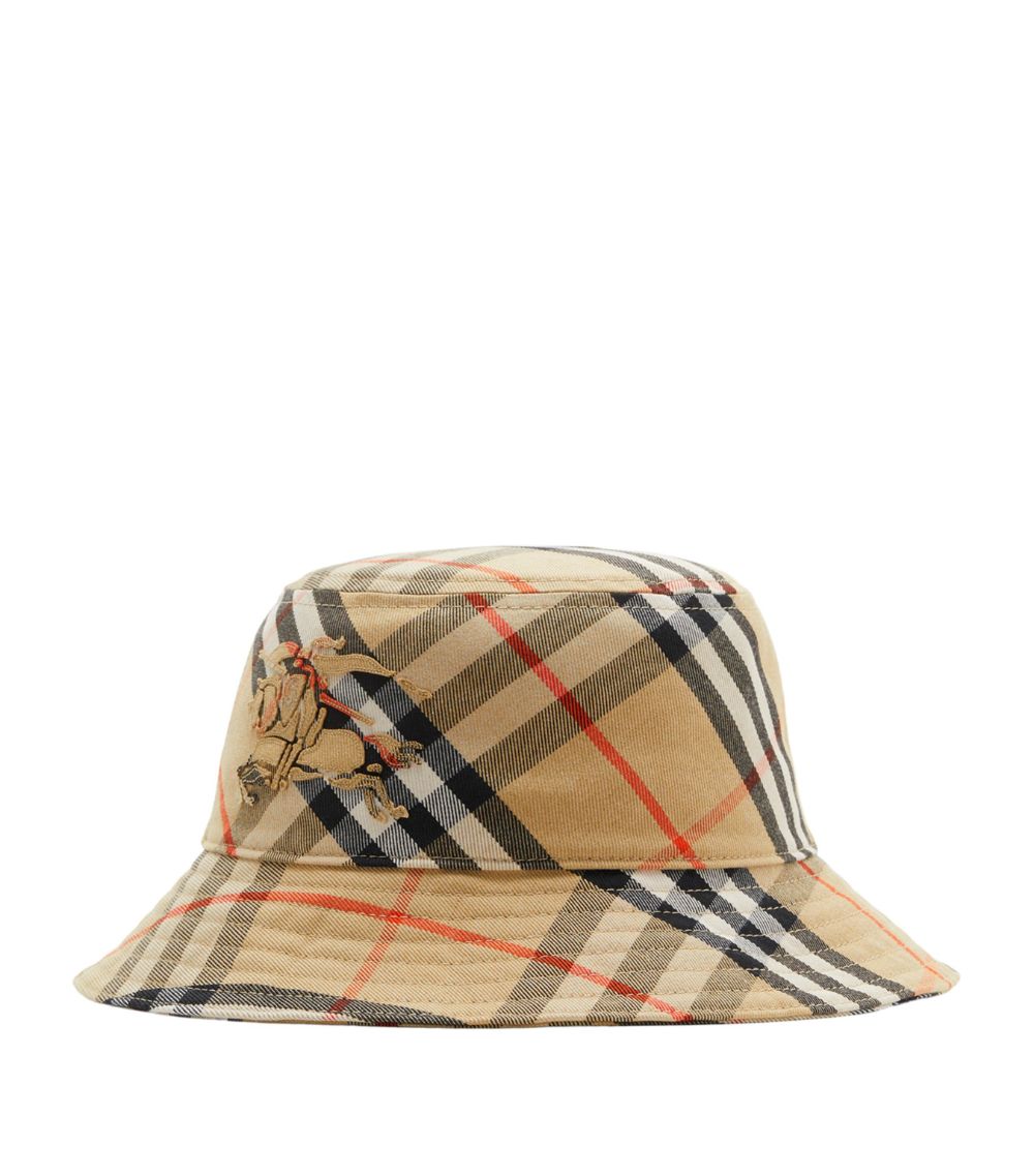 Burberry Burberry Cotton-Blend Check Bucket Hat