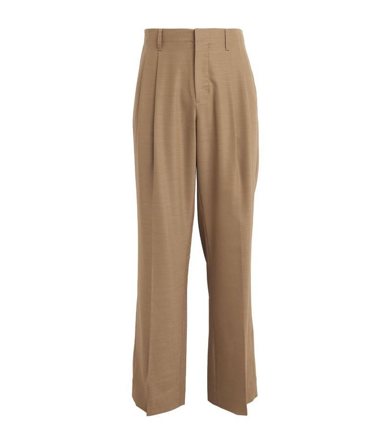 Simkhai Simkhai Pleated Wide-Leg Trousers