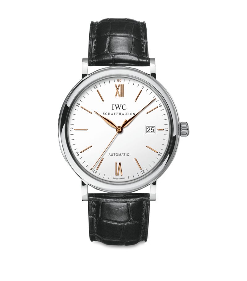 Iwc Schaffhausen Iwc Schaffhausen Stainless Steel Portofino Automatic Watch 40Mm