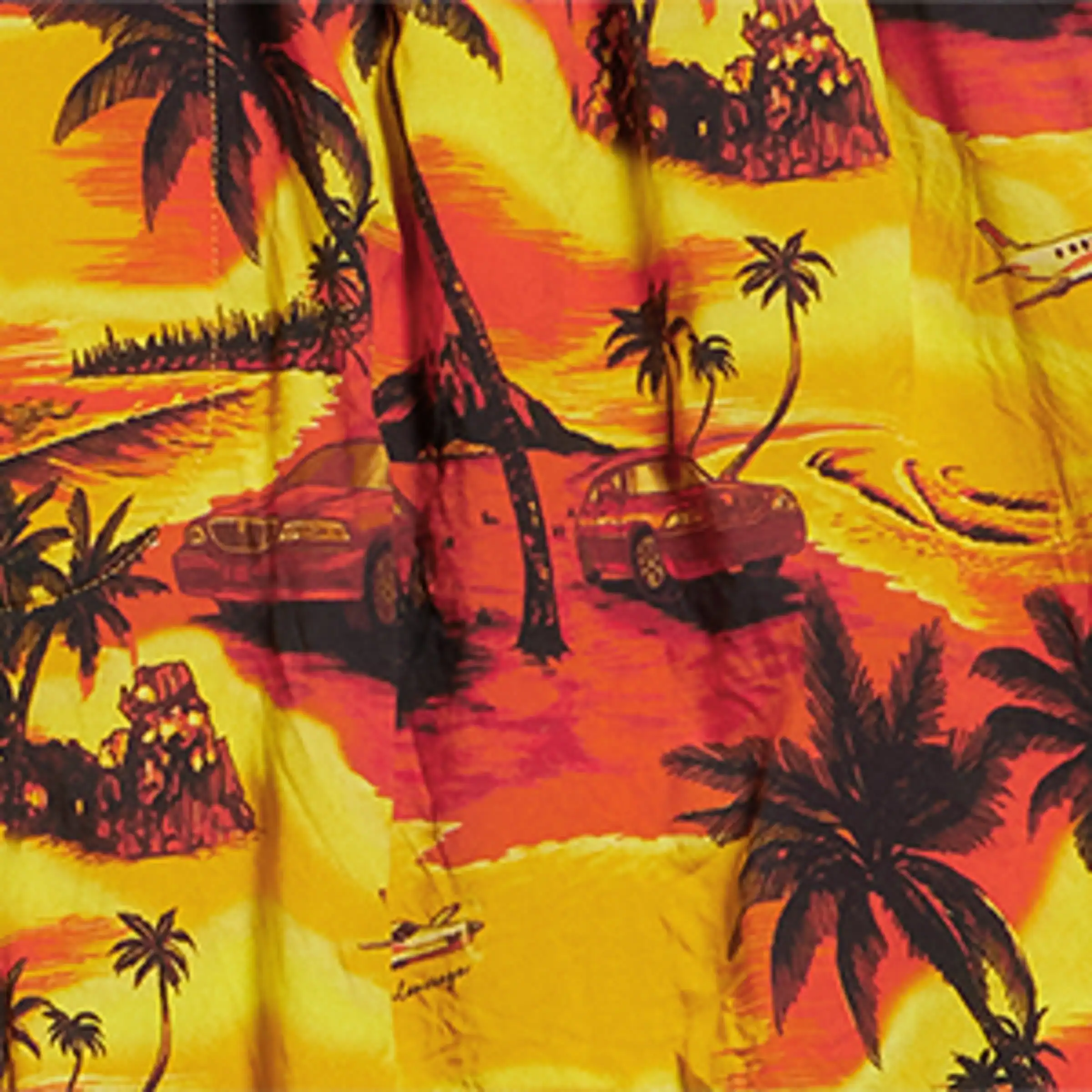 Balenciaga Balenciaga Tropical Print Pyjama Shorts