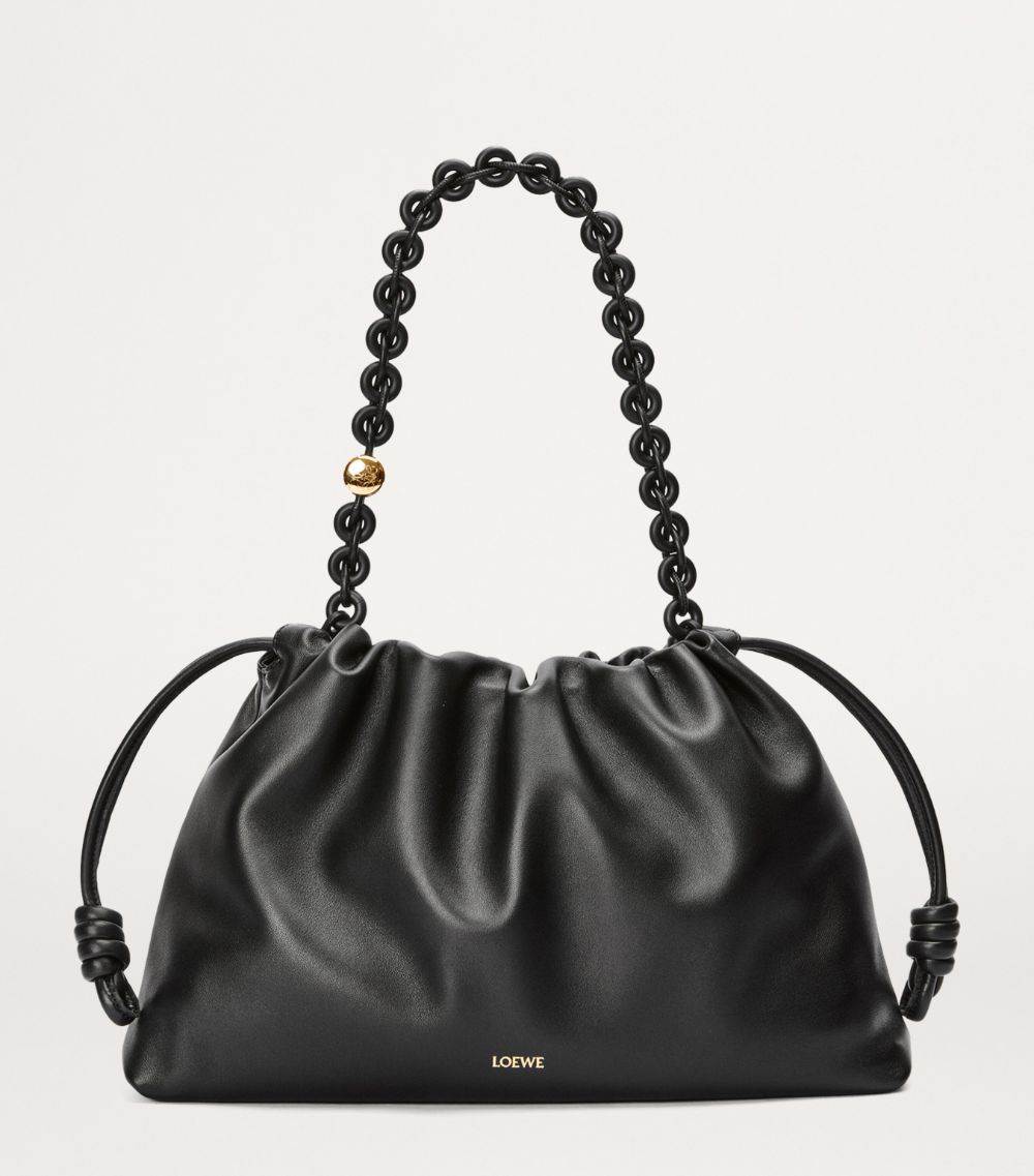 Loewe Loewe Large Leather Flamenco Shoulder Bag