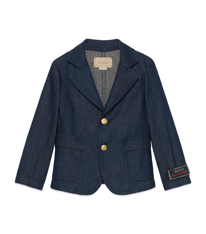 Gucci Gucci Kids Denim Blazer (4-12 Years)