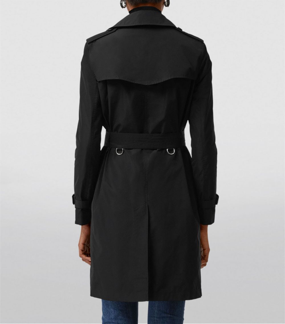 Burberry Burberry Detachable-Hood Taffeta Trench Coat