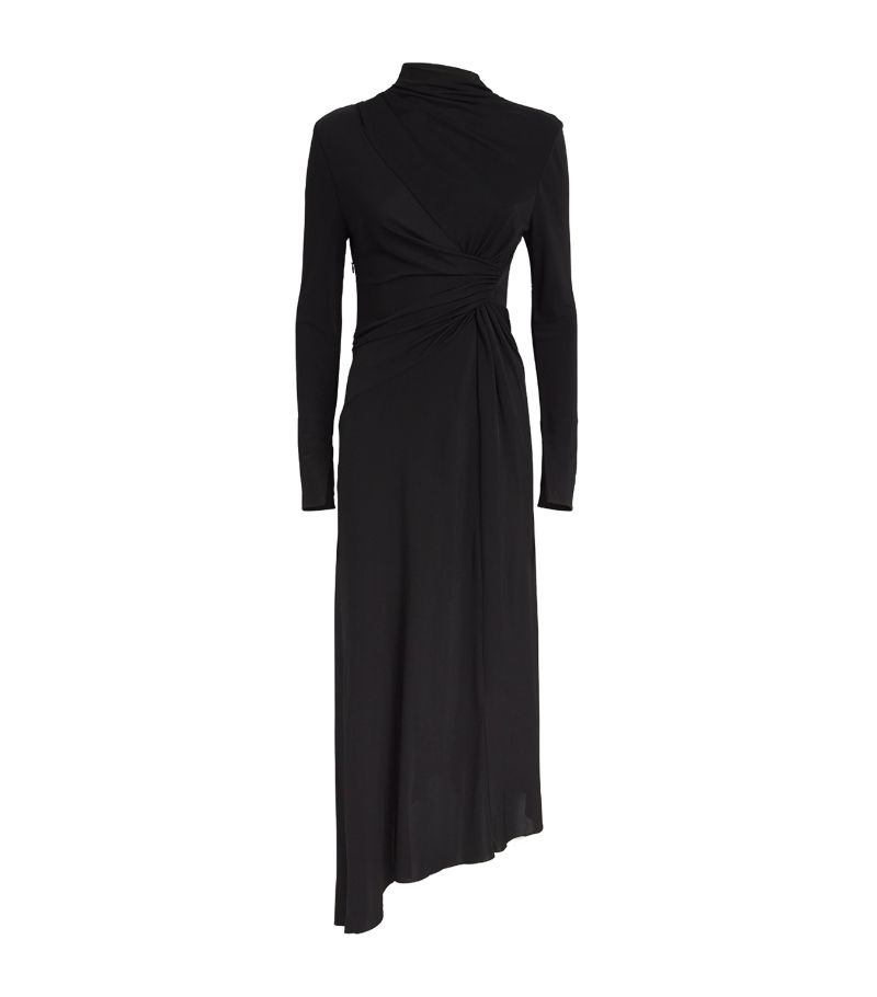 Victoria Beckham Victoria Beckham Asymmetric-Hem Midi Dress