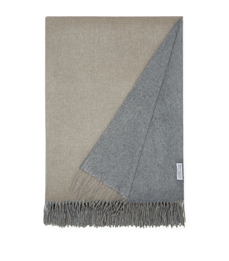 Brunello Cucinelli Brunello Cucinelli Silk Fringed Throw (150Cm X 200Cm)