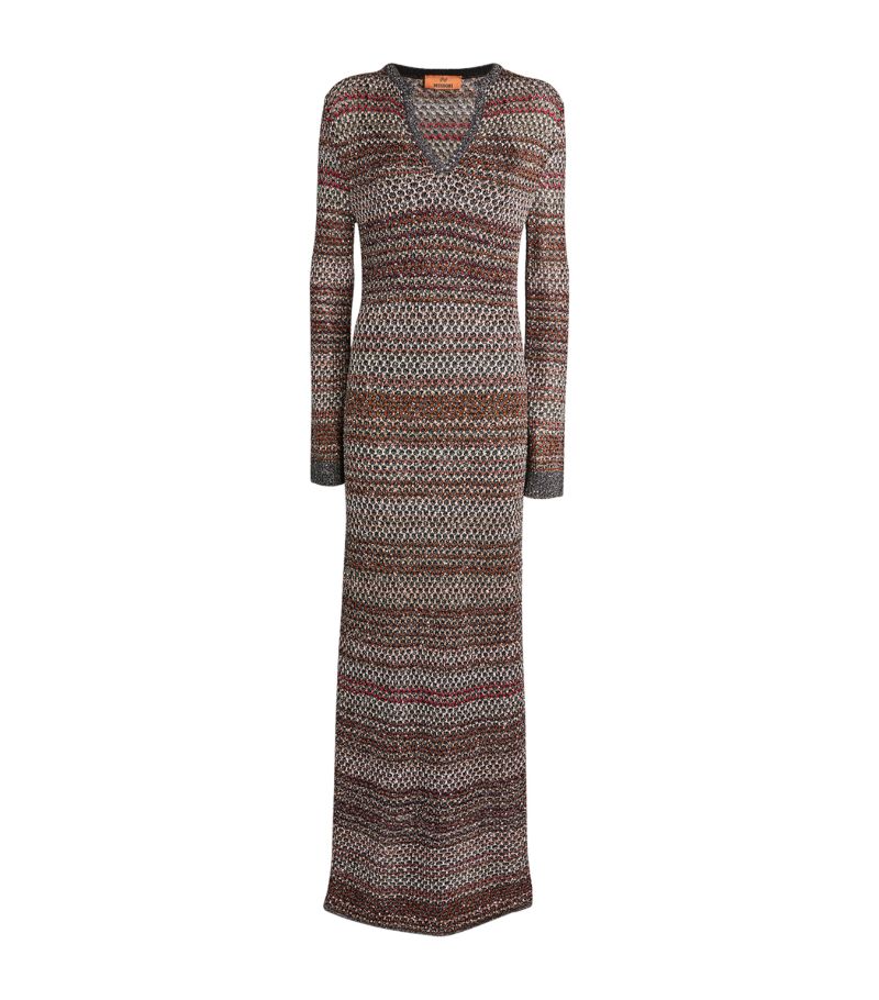 Missoni Missoni V-Neck Kaftan Maxi Dress