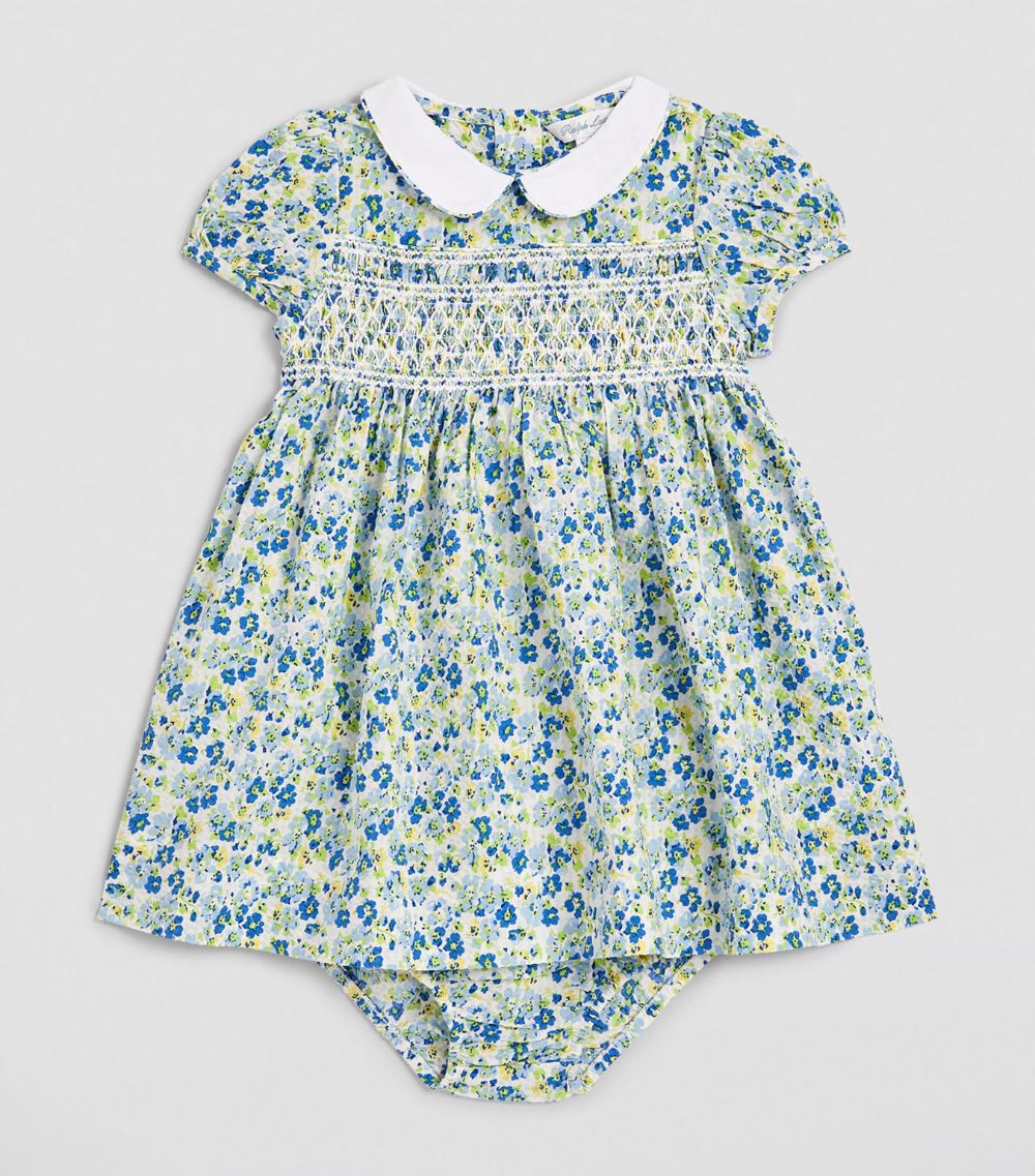 Ralph Lauren Kids Ralph Lauren Kids Puff-Sleeve Floral Print Dress (3-24 Months)