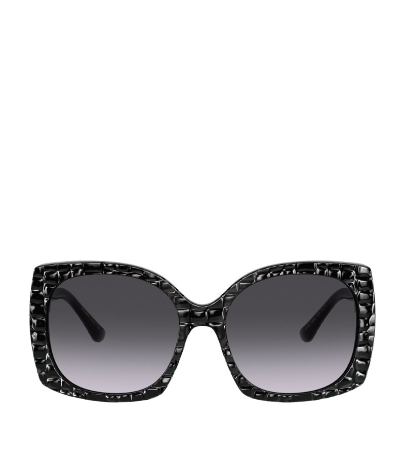 Dolce & Gabbana Dolce & Gabbana Crocodile Print Family Sunglasses