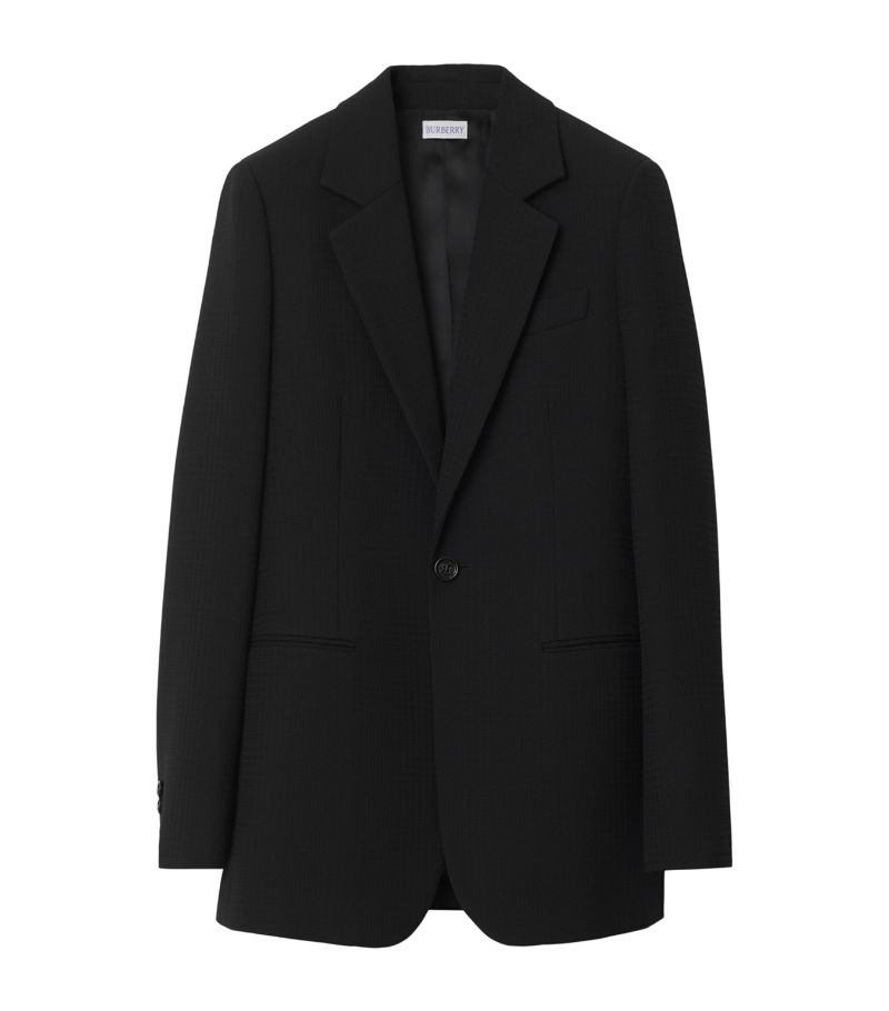 Burberry Burberry Wool Tailored Jacket