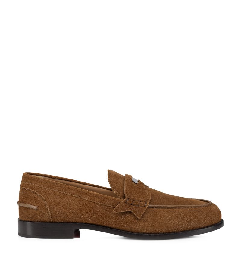 Christian Louboutin Christian Louboutin Penny Suede Loafers