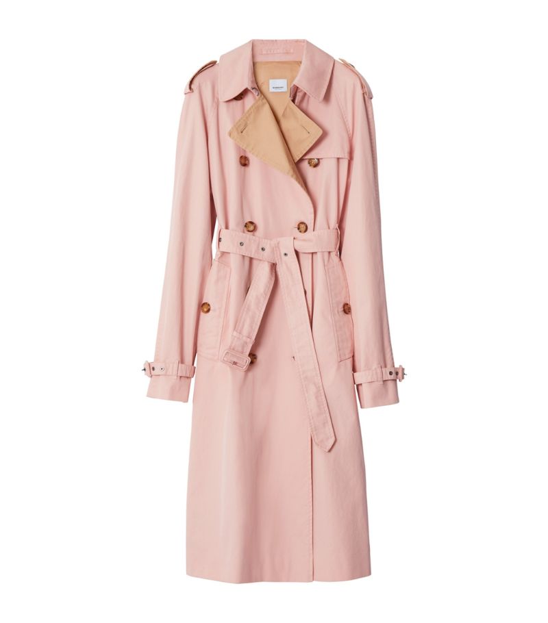 Burberry Burberry Cotton Gabardine Trench Coat