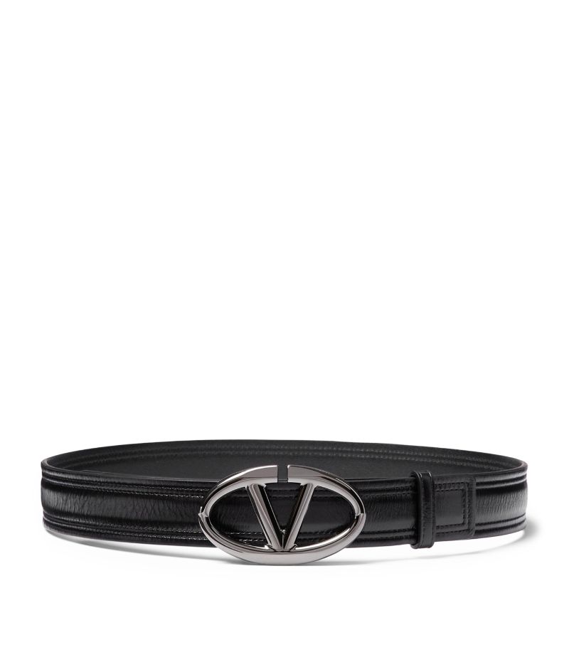 VALENTINO GARAVANI Valentino Garavani Leather The Bold Edition Vlogo Belt