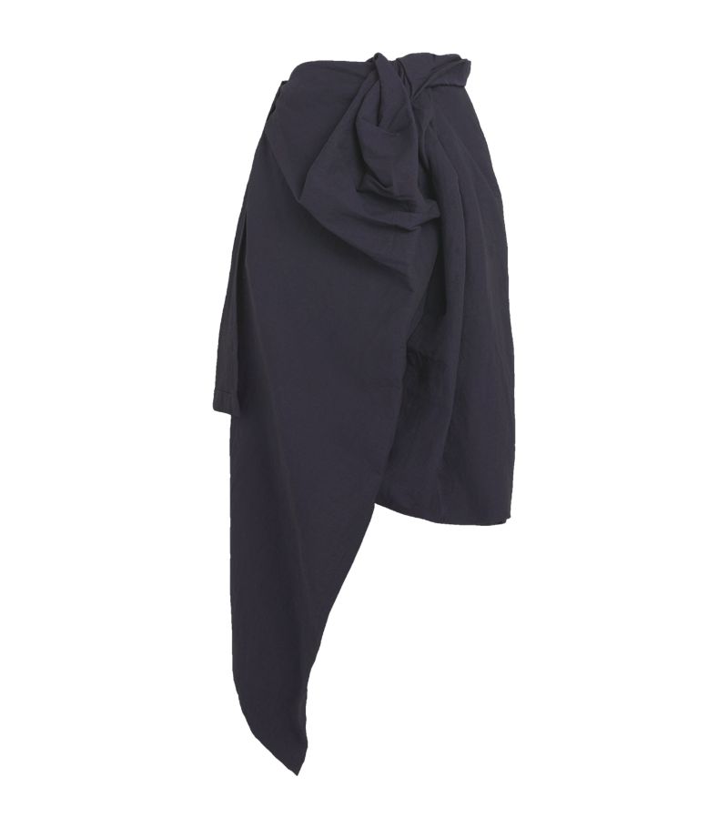 Issey Miyake Issey Miyake Asymmetric Envision Midi Skirt