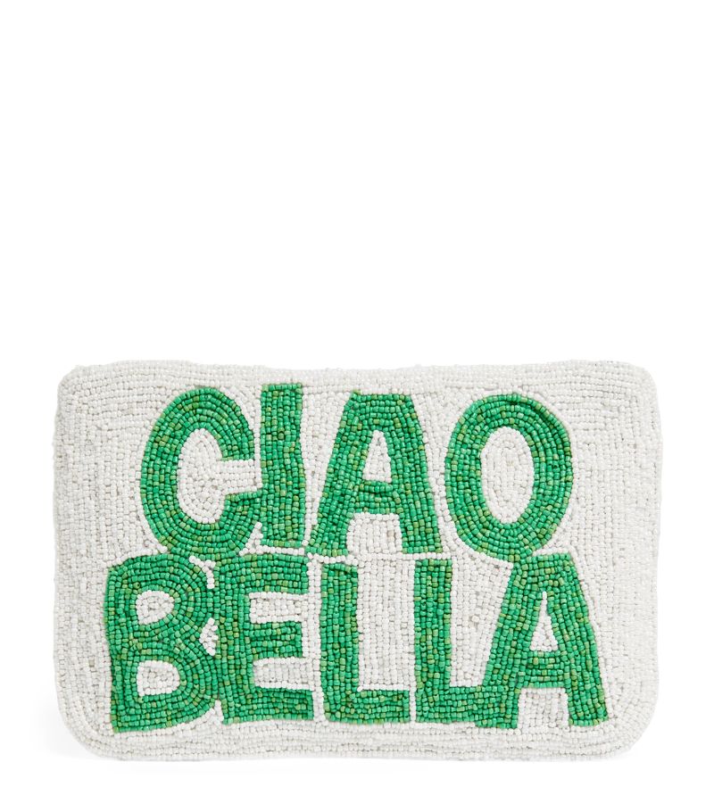 The Jacksons The Jacksons Bead-Embellished Ciao Bella Clutch Bag