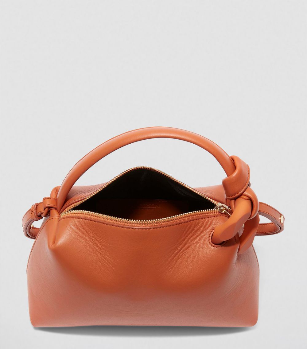 Jw Anderson Jw Anderson Small Leather Corner Top-Handle Bag