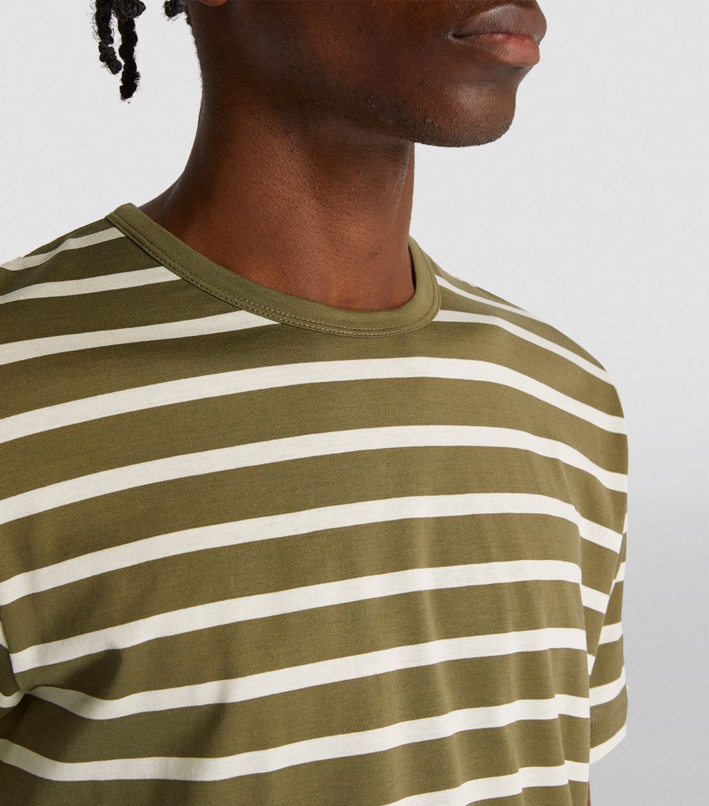 Sunspel Sunspel Cotton Striped T-Shirt