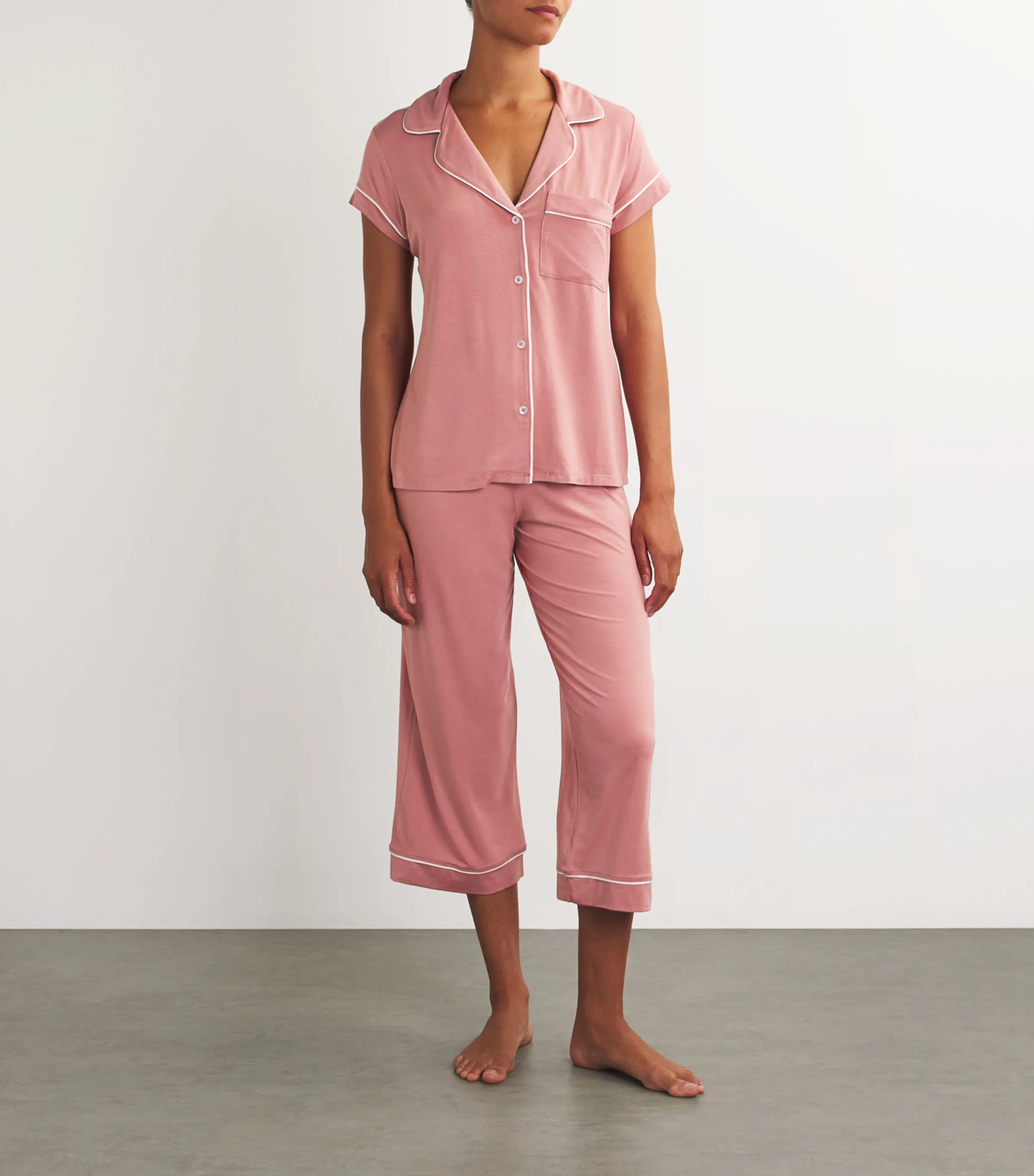 Eberjey Eberjey Gisele Cropped Pyjama Set