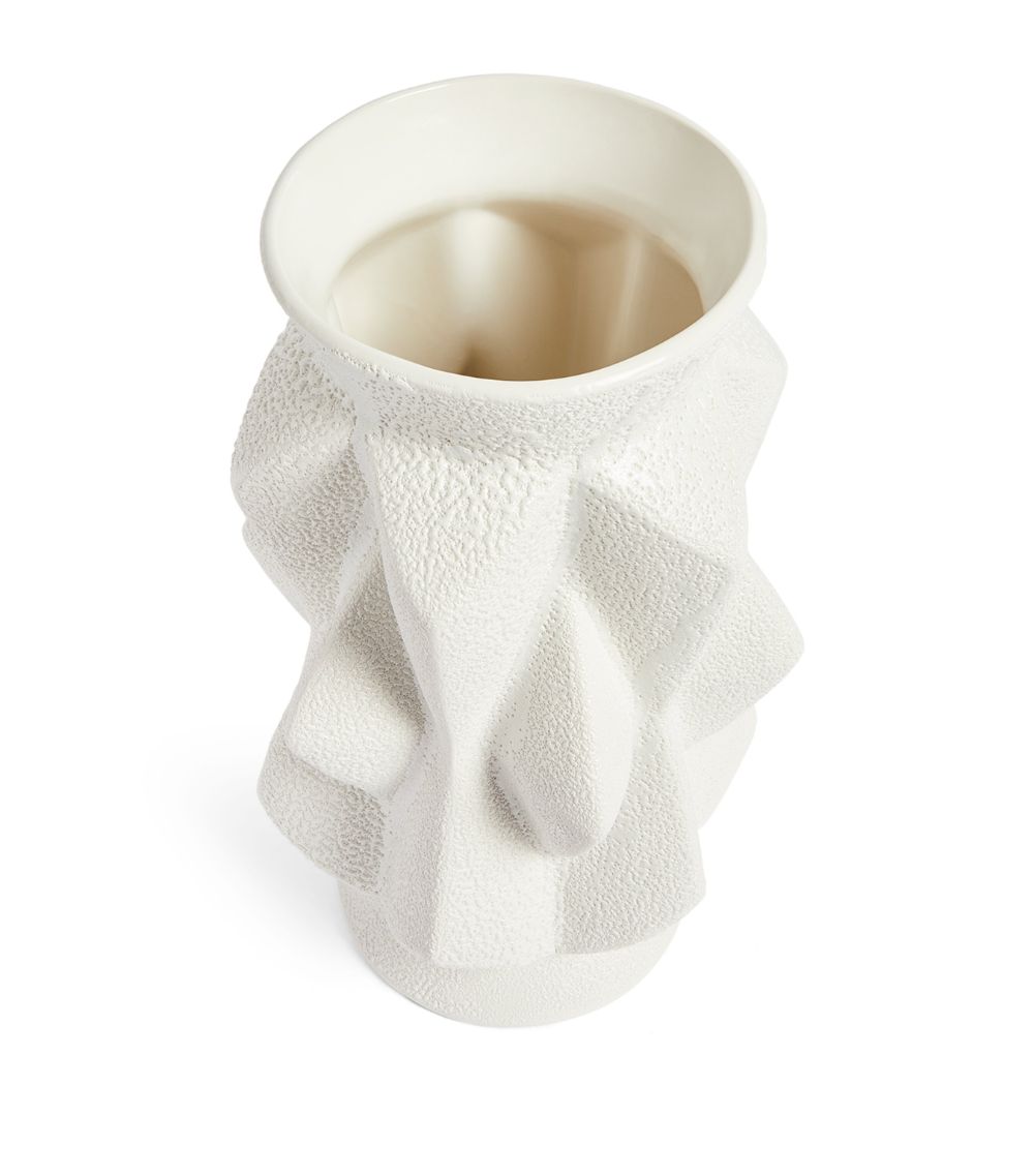 Jonathan Adler Jonathan Adler Ceramic Accordion Vase (28cm)