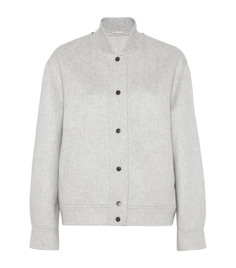 Brunello Cucinelli Brunello Cucinelli Cashmere Bomber Jacket