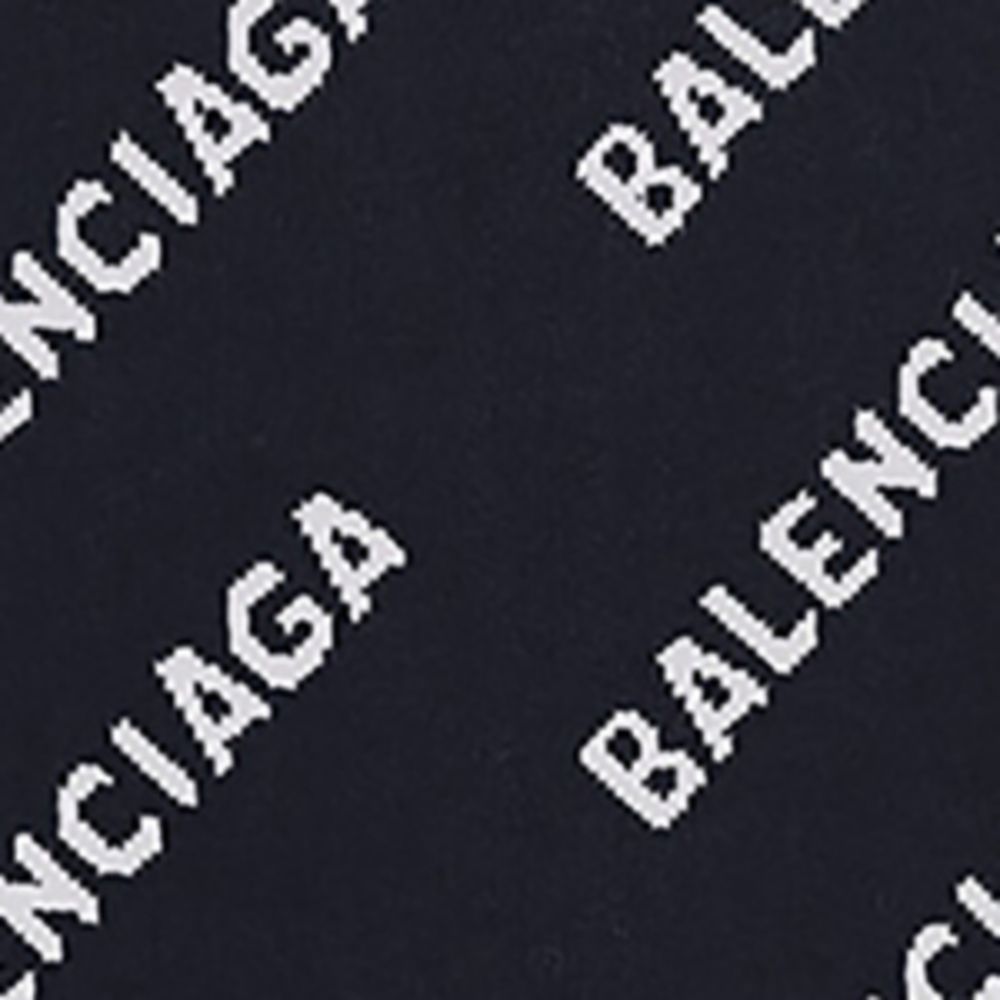 Balenciaga Balenciaga Virgin Wool Logo Scarf