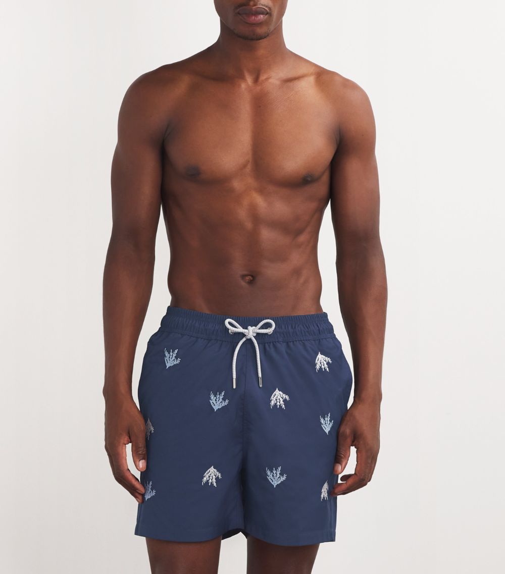 Love Brand & Co. Love Brand & Co. Embroidered Staniel Swim Shorts