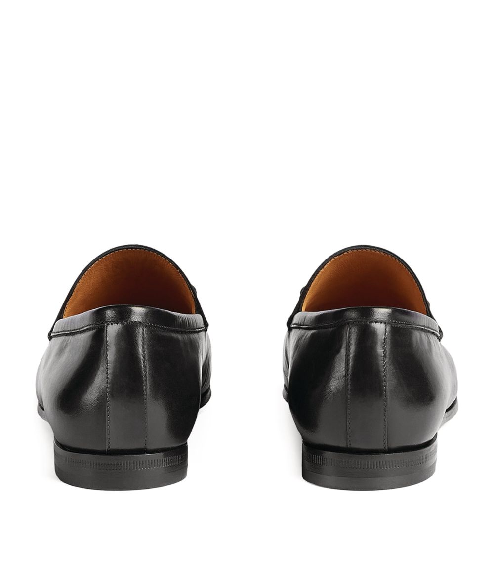 Gucci Gucci Leather Jordaan Loafers